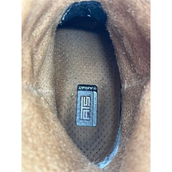 Ariat Men's Rambler Western Cowboy‎ Boots Brown Size 10D Square Toe - Picture 8 of 14